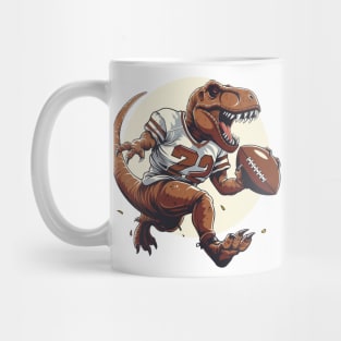 T-Rex American Football Player Mug